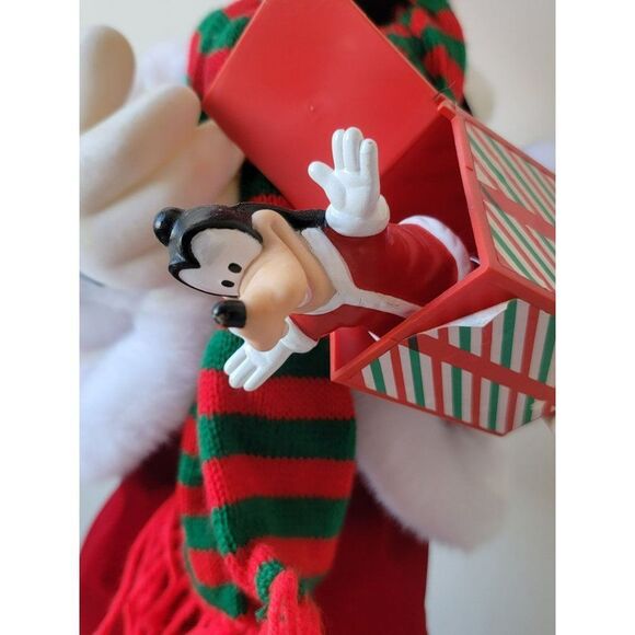 Telco 1994 animated goofy Jack in Box Xmas decor santa - Picture 16 of 16